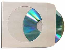 Information Packaging Tyvek DVD - DVD envelope - white (pack of 100)