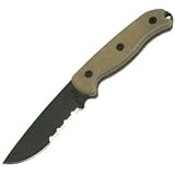 TAK-1, Micarta Handle, ComboEdge, Nylon Sheath