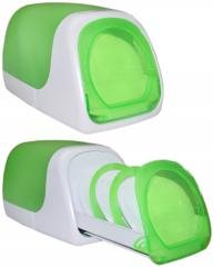 One Touch CD Storage Box (Apple Green)