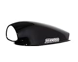 Harwood 3182: Hood Scoop, Tri Aero, 51 in. Long, 14 in. Wide, 13 in. Tall, Fiberglass, Black Gelcoat, Each