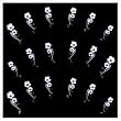 Joby Jewels on White Design Nail Sticker- JB-07