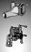 Jay R. Smith 310-RY Adjustable Horizontal Water Closet Supports Blowout - Right Hand ...