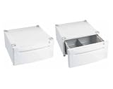 Tall Pedestal for LG Front Loading Laundry Call us at 1-800-243-0000 to place your accessories or parts order : Black