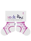 Sock Ons - Fairy White Sneaker Print