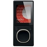 Microsoft Zune - Digital player - flash 8 GB - WMA, AAC, MP3 - video playback - display: 1.8 - black - academic