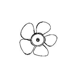 Broan 99020272 Range Hood Ducted Motor Fan Blade