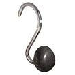 - Pebblz shower hooks Black