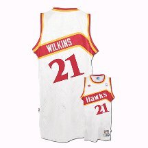 Adidas Atlanta Hawks Dominique Wilkins Soul Swingman Home Jersey Large