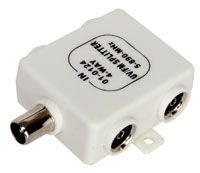 Mercury 122.075 4 Way Indoor Coaxial Splitter
