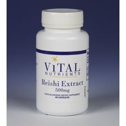 Vital Nutrients Reishi Extract, 500mg - 60 Capsules
