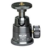 Slik SBH-320 DQ Ball Head with Quick Release, Maximum Load 10 Lbs - Gun Metal Gray.