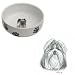 shih_tzu46shih tzu - Shih Tzu Paw Print Bowl Porcelain by Rosalinde