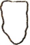 Handmade Necklace with Tigers Eye Gemstone Healing Beads Handmade Jewelry India 17 "