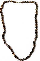 Indian Necklace Tigers Eye Gemstone Jewelry 17 inches