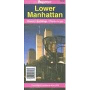 Map of Lower Manhattan City of New York