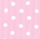 Pink Dots Fitted Crib/Toddler Sheet - (28 x 52) with 9 deep pocket