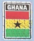3 x 4 Ghana Sticker