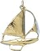 Jewelry : Sailboat, 14K Gold Charm