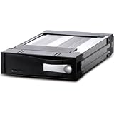 CREMAX アルミ製ショートタイプ SATA to SATA リムーバブルケースキット 黒 MB123SK-1B