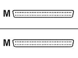 0.5m SCSI Cable Hd68m/hd68m Thumbscrews MMf