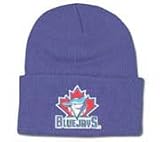 Baseball Cap - Toronto Blue Jays Knit Cap - B00026OXOQ