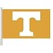 Tennessee Car Flag with Wall Bracket (Set of 2)
