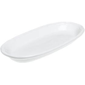 Mikasa Antique White 12-Inch Oval Tray