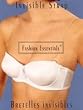 Fashion Essentials Invisible Bra Straps - Clear