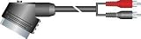 SWITCHABLE SCART TO 2 PHONO PLUG CABLE