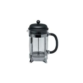 Bodum Caffettiera French Press Coffee Maker, Black Plastic Lid and Stainless Steel Frame, 12-Cup, 51-Ounce: Kitchen &amp; Dining
