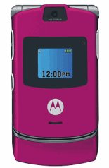 Motorola Razr V3 Magenta Pink Phone (Unlocked)