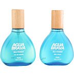 Agua Brava Sea Power by Antonio Puig: Gift Set - EDT Spray 3.4 oz & Aftershave 3.4 oz for Men