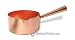 Mauviel Copper 2-1/2-Quart Sugar Saucepan with Copper Handle