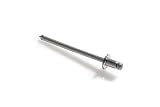 S/S 18-8 Open End Blind Rivet 3/16 Diameter , .450 Length, Drill # 11, Grip .126-.187