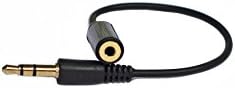 QXF 3.5mm Plug M to 2.5mm Jack F Headphone Earphone Audio Extension Wire Cable HIGH