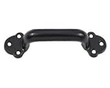 Gate & Door Pull Iron Black Powder Coat