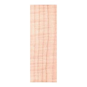 Maple Curly High Fig. Veneer 2 x 8 Sheet Flexwood 10 mil paperback