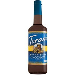 TORANI SUGAR FREE CHOCOLATE 750 ML