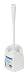 Casabella 44692 Contour Bowl Brush Set, White