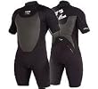 Mens Billabong Foil 202 Shorty Wetsuit. Black Black Mettalic