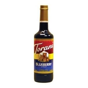 Torani Blueberry Syrup, 750 ml by Torani