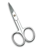 Princess Care Solo SS Curved Tip Manicure Nail Scissors