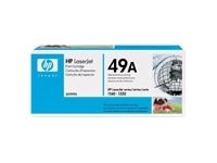 Q5949A (HP 49A) Toner, 2500 Page-Yield, Black