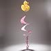 Just Duckie Girl Wind Spinner