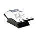 Rolodex 67044 Rolodex V-Glide AdjusTable Plastic Card File, 500 3x5 Cards, 24 A-Z Guides, Bk