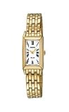 Seiko Solar Gold-tone Bracelet White Dial Women's watch #SUP032