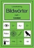 Produkt-Bild: Deutsch plus - Grundschule - Lesetraining: Bildw&ouml;rter: Heft 1: Schwierigkeitsstufe 1
