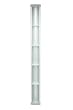 KOHLER K-1840-SS Pilaster Shower Locker, Satin Silver