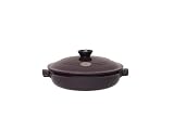 Emile Henry Flame Top 12 Inch Round Brazier, Figue