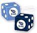 Official NFL National Football League Licensed Team Logo Fuzzy Dice shape Mirror Danglers - Tennessee Titans